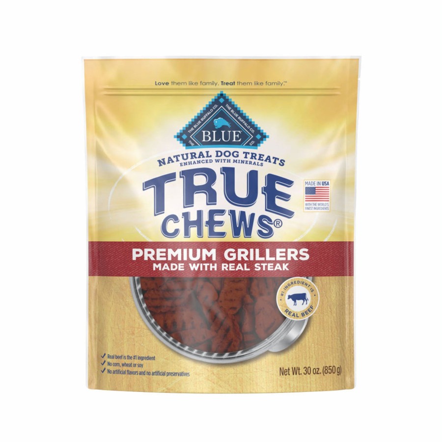 Dog True Chews | Blue Buffalo Truechews Steak Grillers Dog Treats