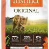 Cat Nature's Variety Freeze Dried | Instinct Original Grain Free Recipe With Real Salmon Natural Dry Cat Food