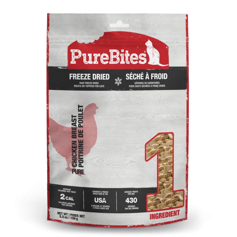 Cat PureBites | Purebites Freeze Dried Chicken Breast Cat Treats