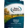 Dog NutriSource Dry Food | Nutrisource Small Bites Chicken & Rice Recipe Dry Dog Food