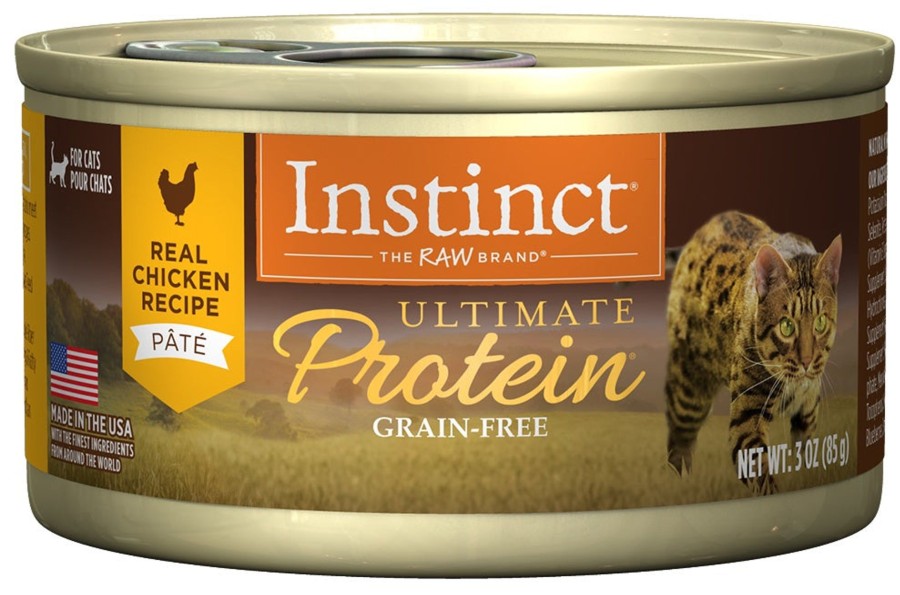 Cat Nature's Variety Wet Food | Instinct Ultimate Protein Grain Free Chicken Formula Canned Cat Food