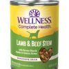 Dog Wellness | Wellness Natural Lamb And Beef Stew With Brown Rice And Apples Wet Canned Dog Food