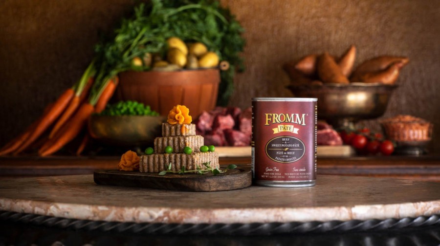 Dog Fromm Wet Food | Fromm Beef & Sweet Potato Pate Grain Free Canned Dog Food