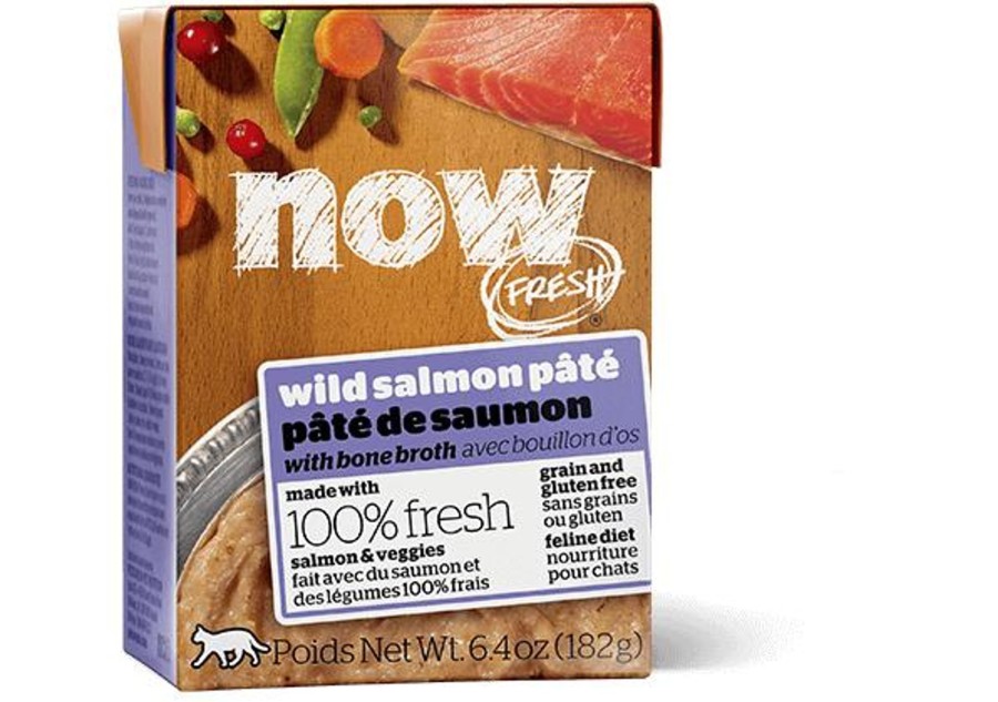 Cat Petcurean Wet Food | Petcurean Now! Fresh Grain Free Wild Salmon Pate With Bone Broth Wet Cat Food