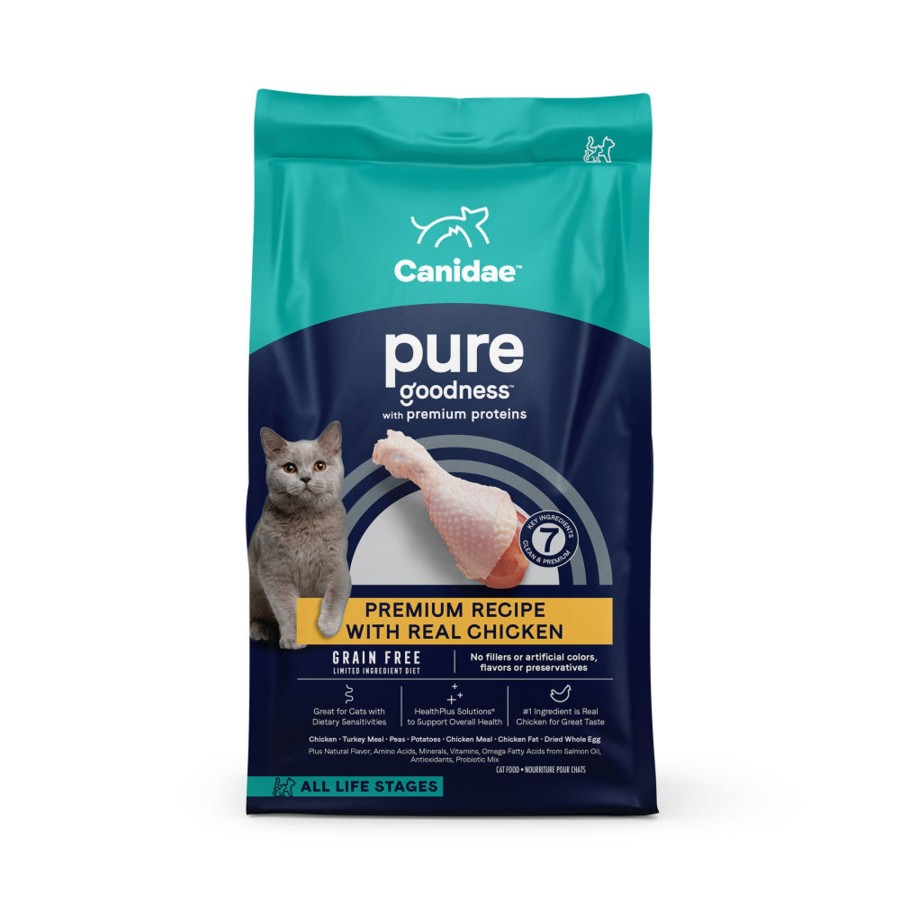 Cat Canidae Dry Food | Canidae Grain Free Pure Elements Dry Cat Food