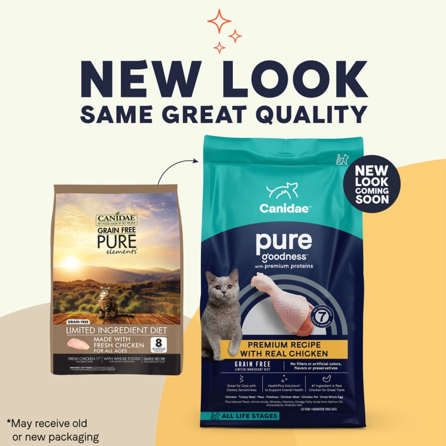 Cat Canidae Dry Food | Canidae Grain Free Pure Elements Dry Cat Food