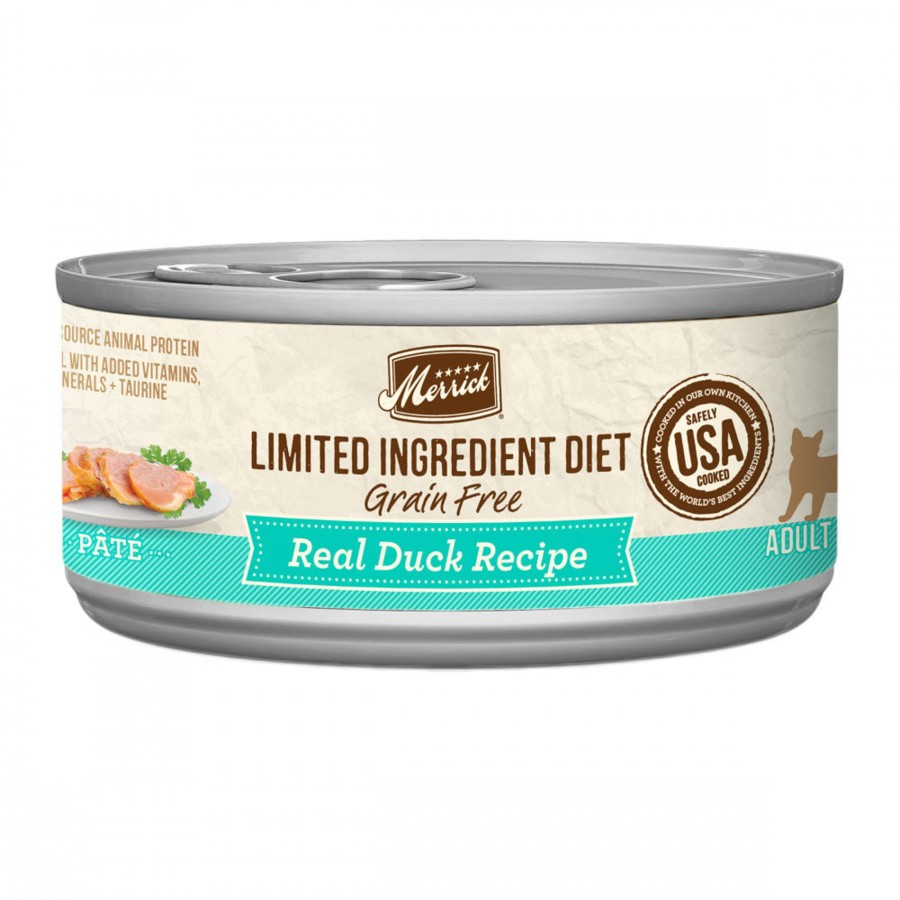 Cat Merrick Wet Food | Merrick Limited Ingredient Diet Grain Free Real Duck Pate Canned Cat Food