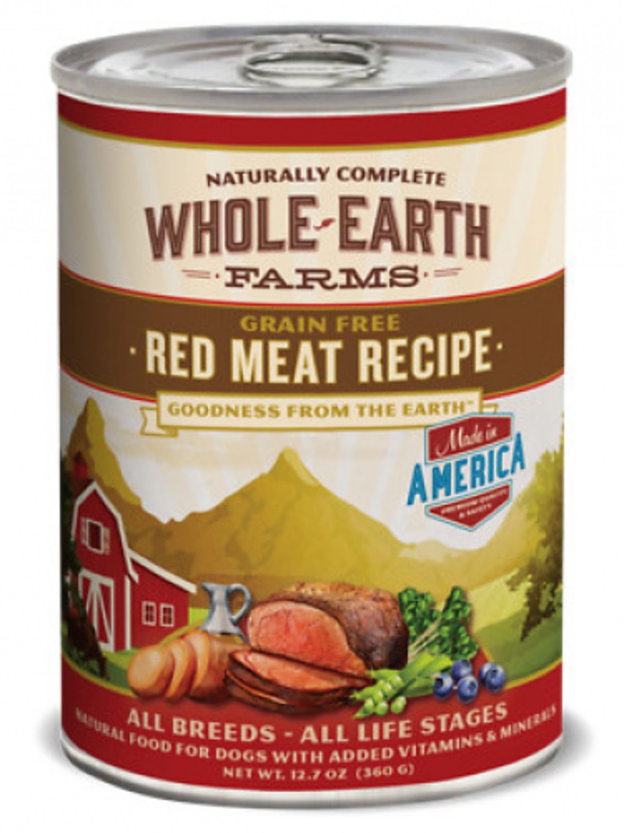 Dog Whole Earth Farms Wet Food | Whole Earth Farms Grain Free Red Meat Canned Dog Food