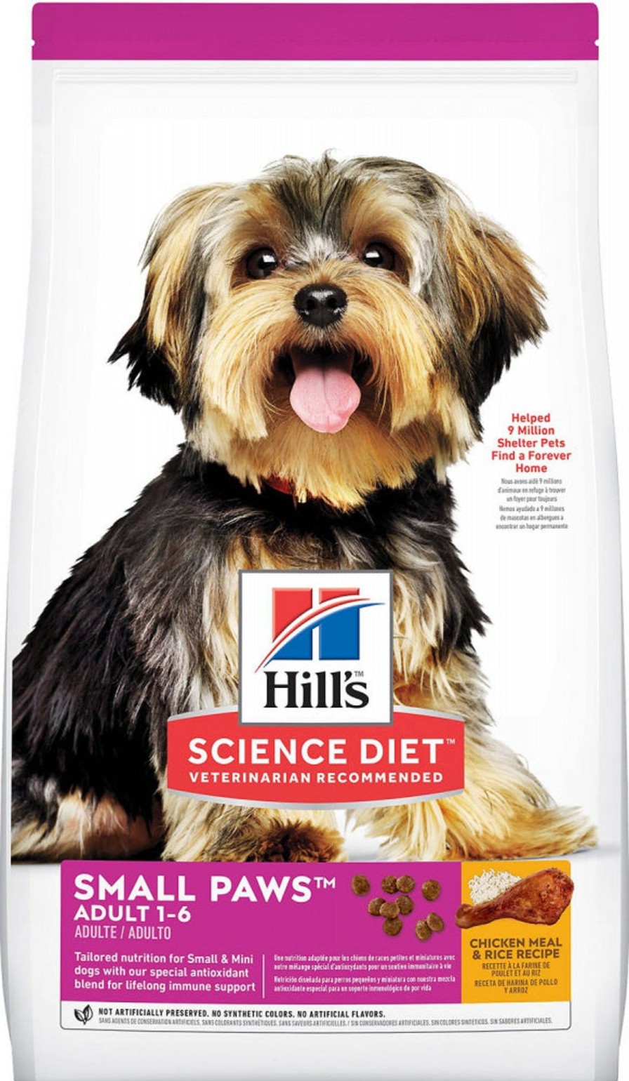 Dog Hill's Science Diet Dry Food | Hill'S Science Diet Adult Small Paws Chicken Meal & Rice Recipe Dry Dog Food