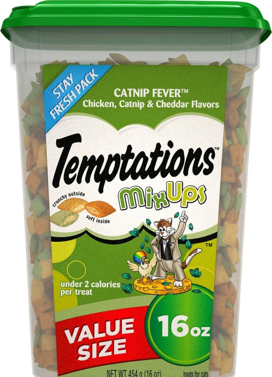 Cat TEMPTATIONS | Temptations Mixups Catnip Fever Flavor Cat Treats