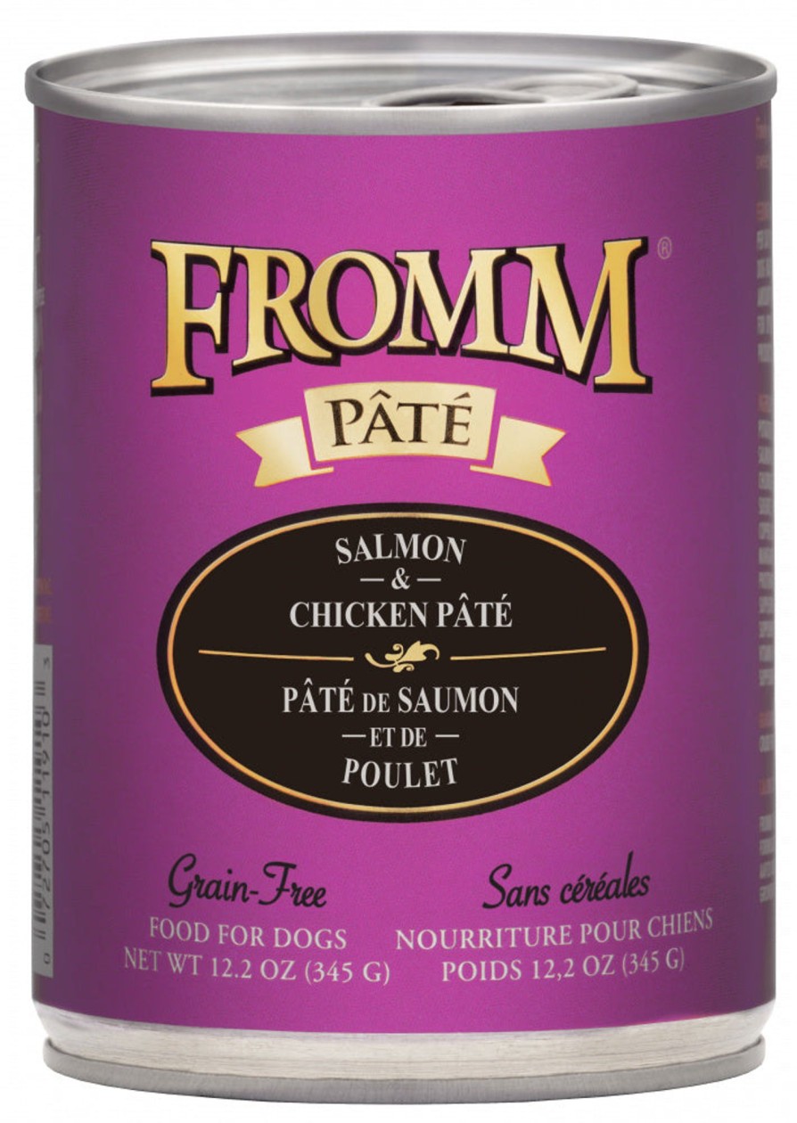 Dog Fromm Wet Food | Fromm Salmon & Chicken Pate Grain Free Canned Dog Food