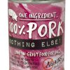 Dog Against the Grain Wet Food | Against The Grain Nothing Else Grain Free One Ingredient 100% Pork Canned Dog Food