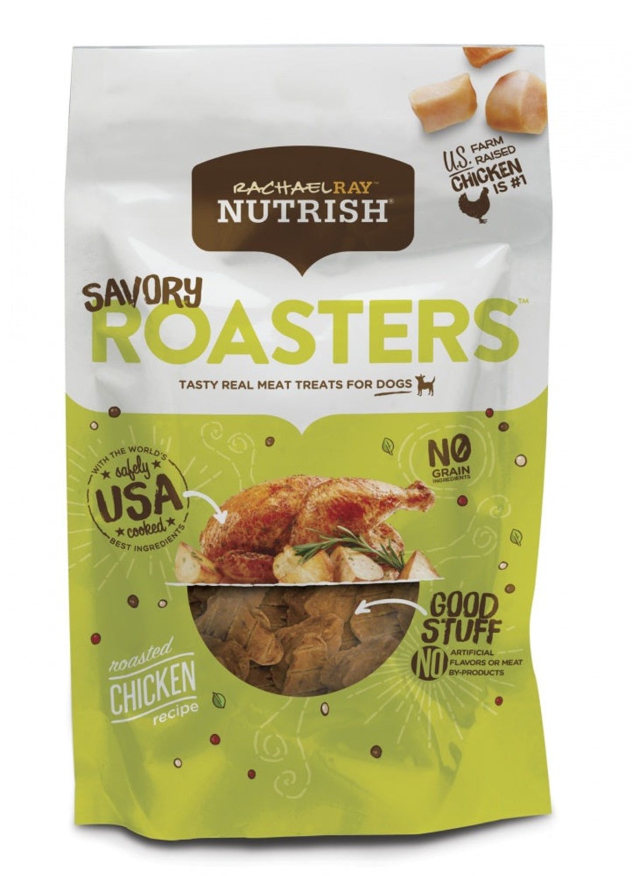 Dog Rachael Ray Nutrish | Rachael Ray Nutrish Savory Roasters Grain Free Roasted Chicken Recipe Dog Treats