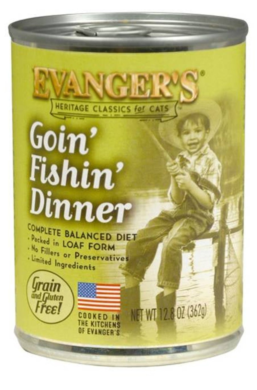 Cat Evangers Wet Food | Evanger'S Classic Recipe Grain Free Goin Fishin Dinner Canned Cat Food