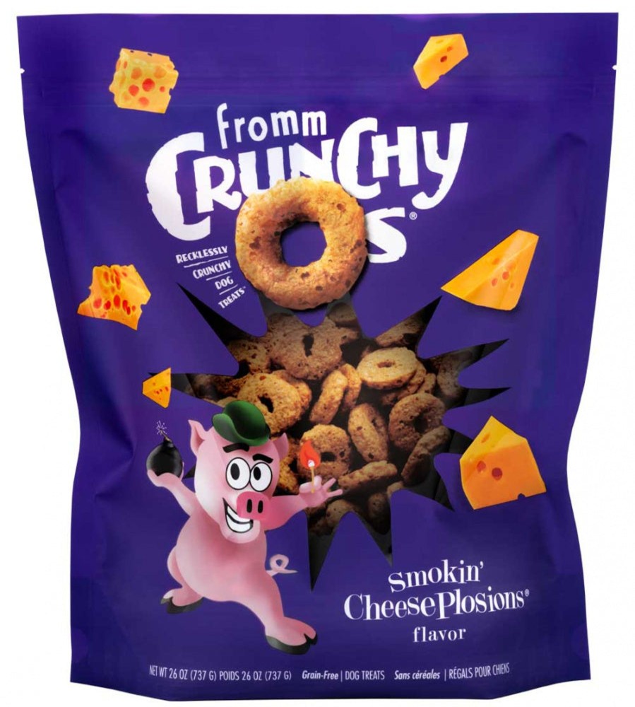 Dog Fromm | Fromm Grain Free Crunchy Os Smokin' Cheeseplosions Dog Treats