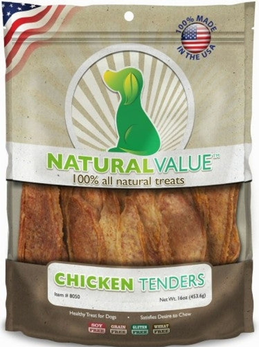 Dog Loving Pets | Loving Pets Natural Value Chicken Tenders Dog Treats