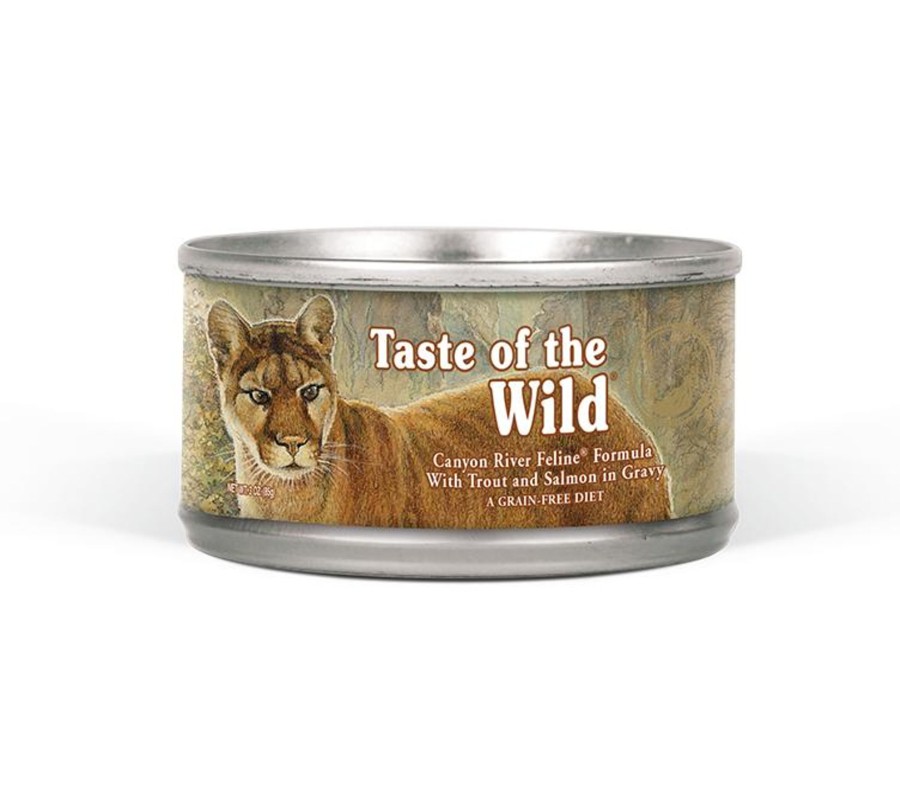 Cat Taste Of The Wild Wet Food | Taste Of The Wild Canyon River Canned Cat Food