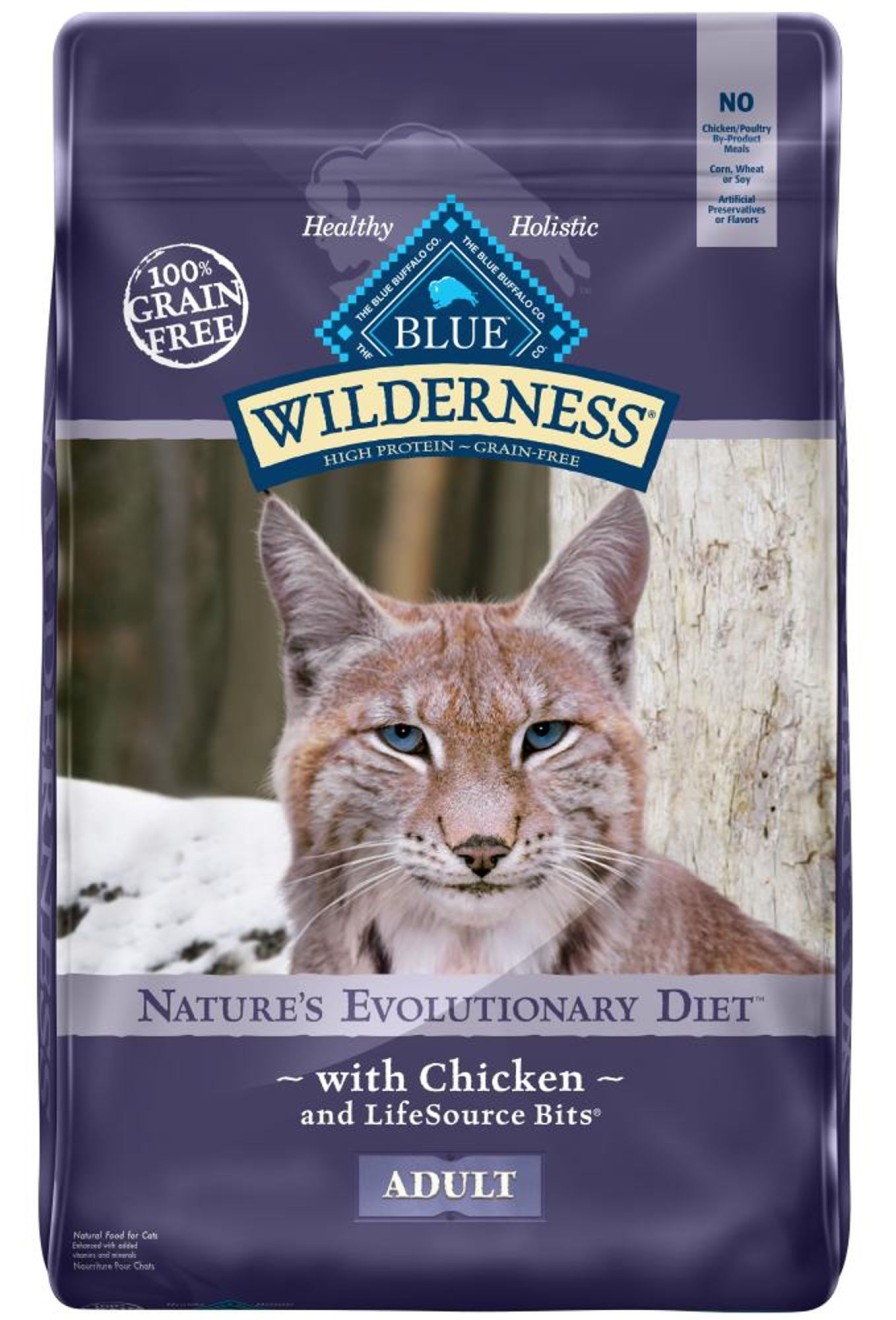 Cat Blue Buffalo Dry Food | Blue Buffalo Wilderness High-Protein Grain-Free Adult Chicken Recipe Dry Cat Food