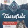 Cat Blue Buffalo Dry Food | Blue Buffalo Tastefuls Adult Cat Weight & Hairball Control Chicken & Brown Rice Recipe Dry Food