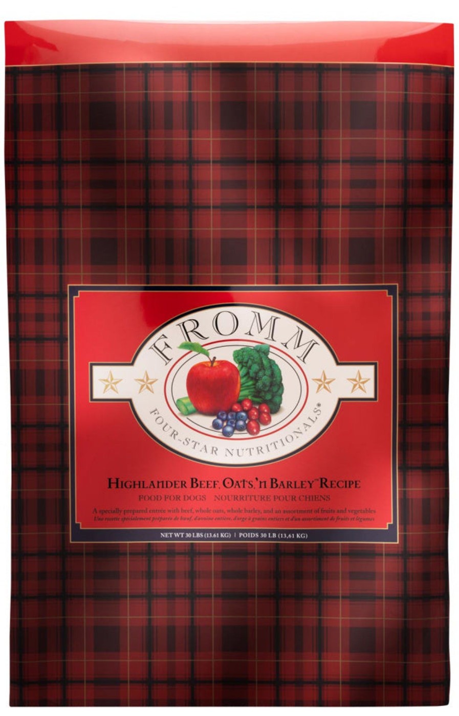 Dog Fromm Dry Food | Fromm Four Star Highlander Beef, Oats, 'N Barley Recipe Dry Dog Food