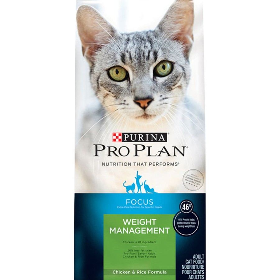 Cat Purina Pro Plan Dry Food | Purina Pro Plan Focus Weight Management Chicken & Rice Formula Dry Cat Food