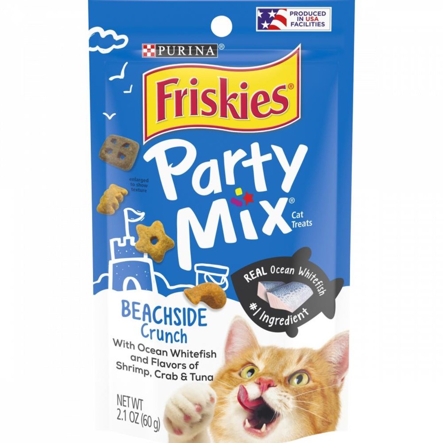 Cat Friskies | Friskies Party Mix Beachside Crunch Cat Treats