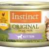 Cat Nature's Variety Wet Food | Instinct Kitten Grain Free Chicken Recipe Natural Canned Cat Food