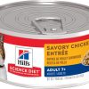 Cat Hill's Science Diet Wet Food | Hill'S Science Diet Adult 7+ Savory Chicken Entree Canned Cat Food