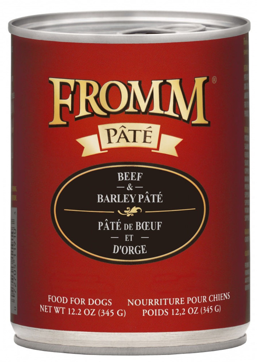 Dog Fromm Wet Food | Fromm Beef & Barley Pate Canned Dog Food