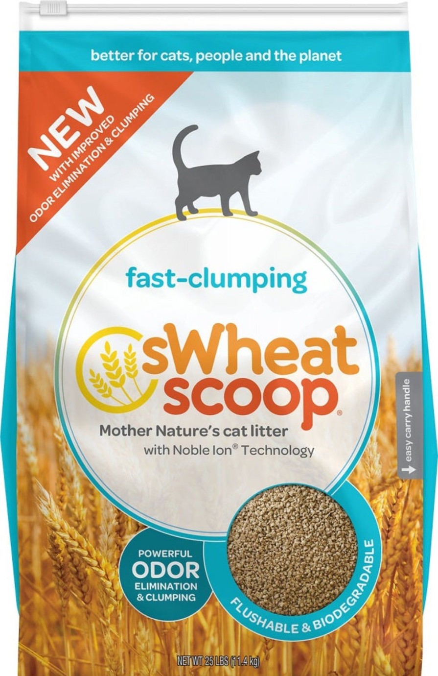 Cat sWheat Scoop | Swheat Scoop Fast Clumping Natural Original Cat Litter