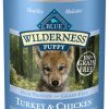 Dog Blue Buffalo | Blue Buffalo Wilderness High-Protein Grain-Free Turkey & Chicken Grill Puppy Canned Dog Food