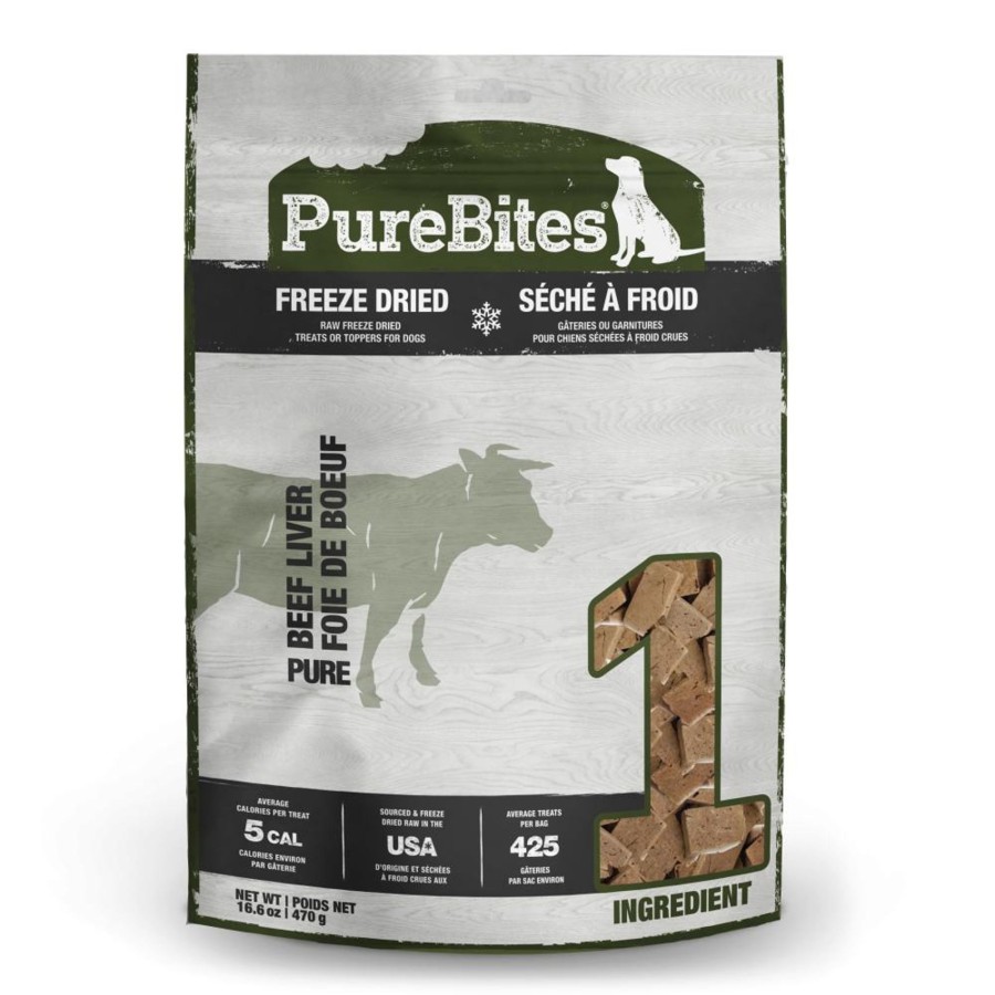 Dog PureBites | Purebites Freeze Dried Beef Liver Dog Treats