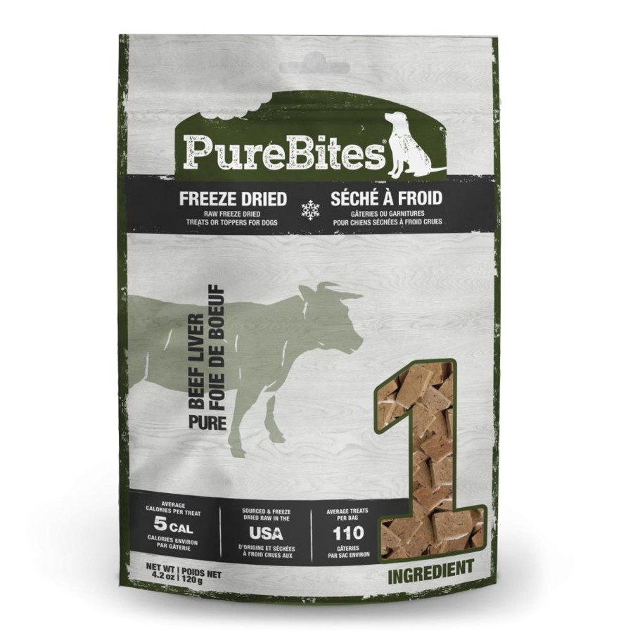 Dog PureBites | Purebites Freeze Dried Beef Liver Dog Treats