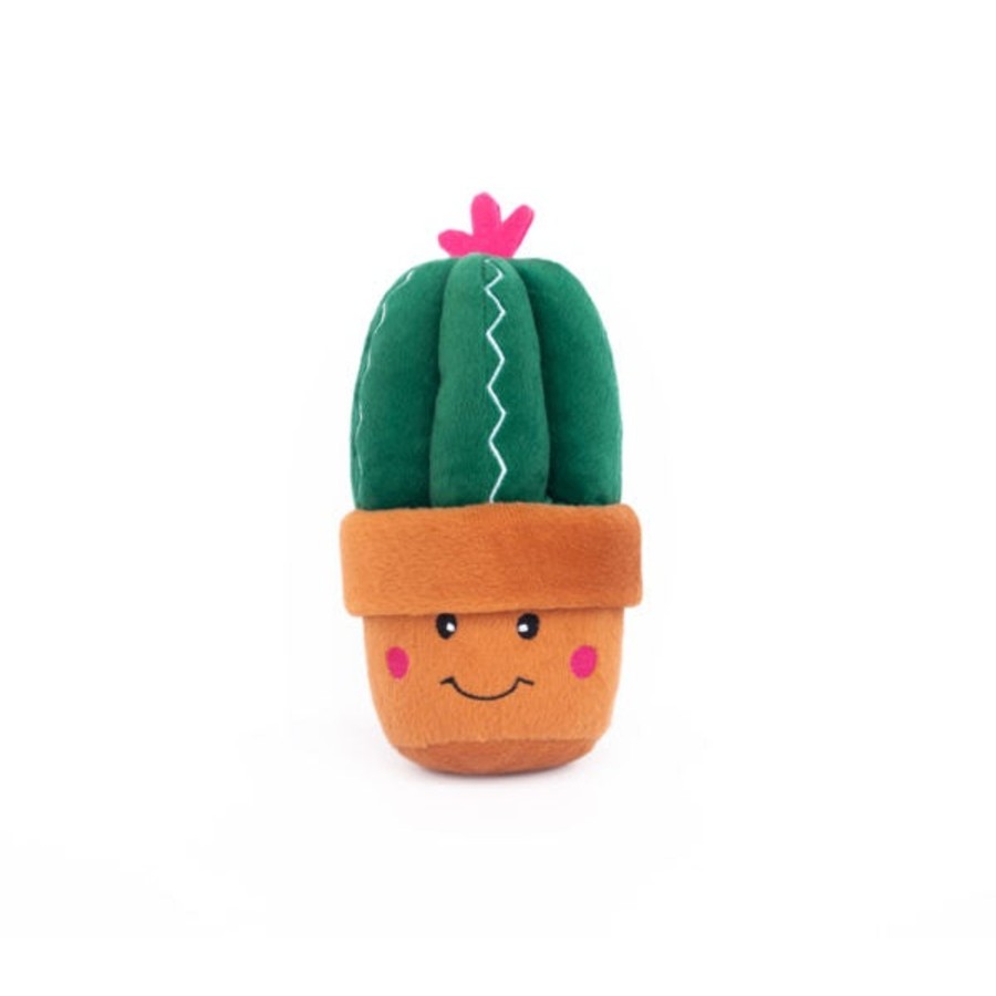 Dog ZippyPaws | Zippypaws Carmen The Cactus Plush Dog Toy