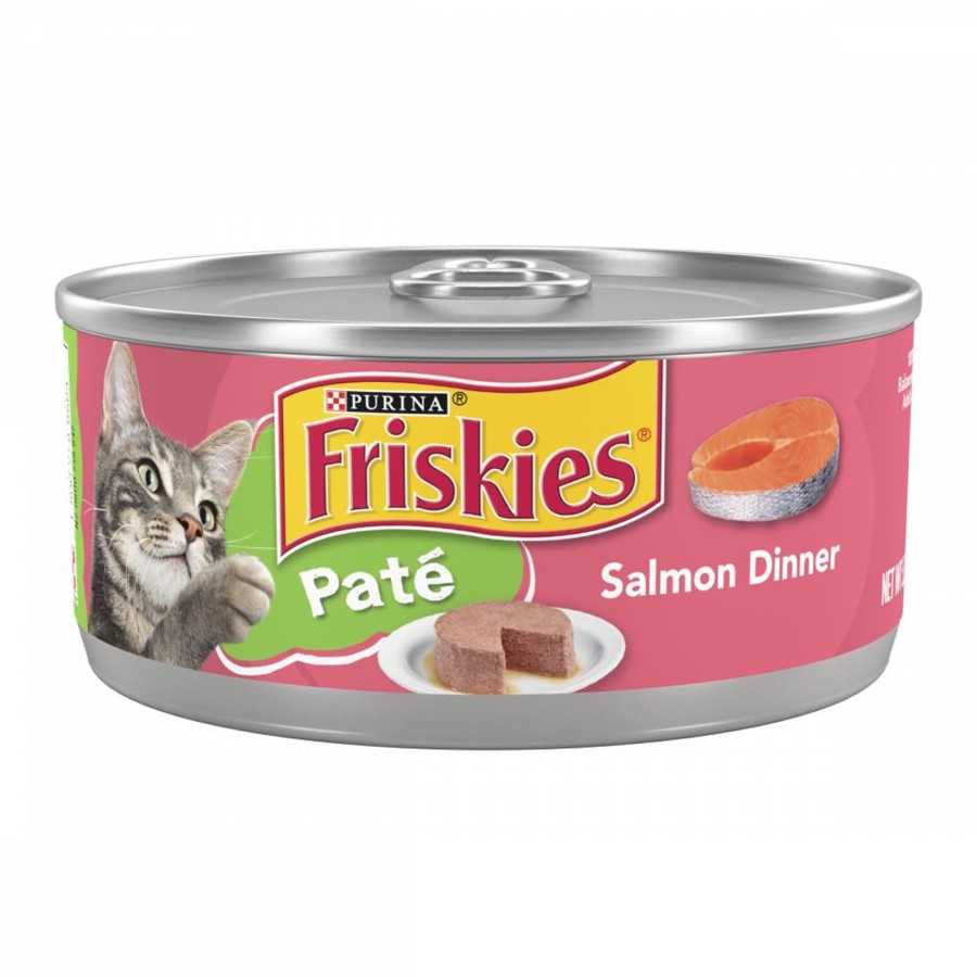 Cat Friskies Wet Food | Friskies Pate Salmon Dinner Canned Cat Food