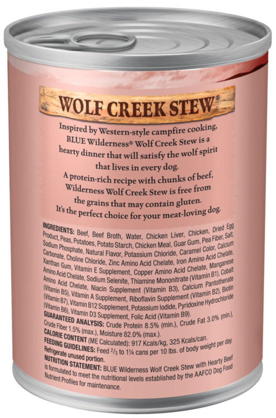 Dog Blue Buffalo Wet Food | Blue Buffalo Wilderness Wolf Creek Stew Grain-Free Hearty Beef Stew Adult Canned Dog Food