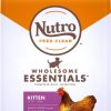 Cat Nutro Dry Food | Nutro Wholesome Essentials Farm Raised Kitten Chicken And Brown Rice Dry Cat Food