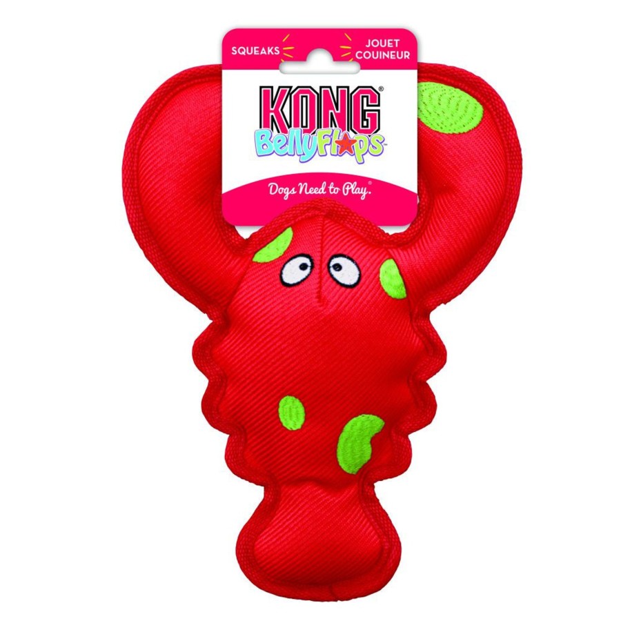 Dog KONG | Kong Belly Flops Floating Lobster Dog Toy