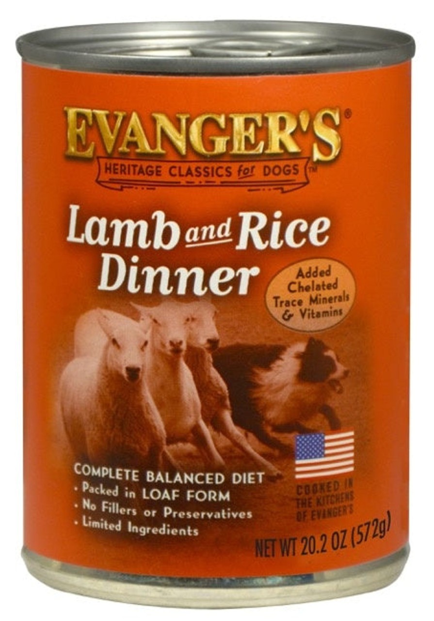 Dog Evangers | Evangers Classic Lamb And Rice Dinner Canned Dog Food