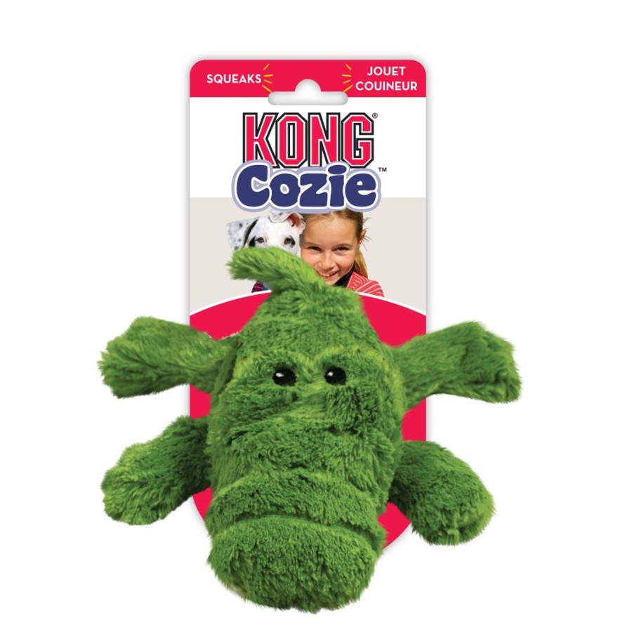 Dog KONG | Kong Ali Alligator Cozie Plush Dog Toy