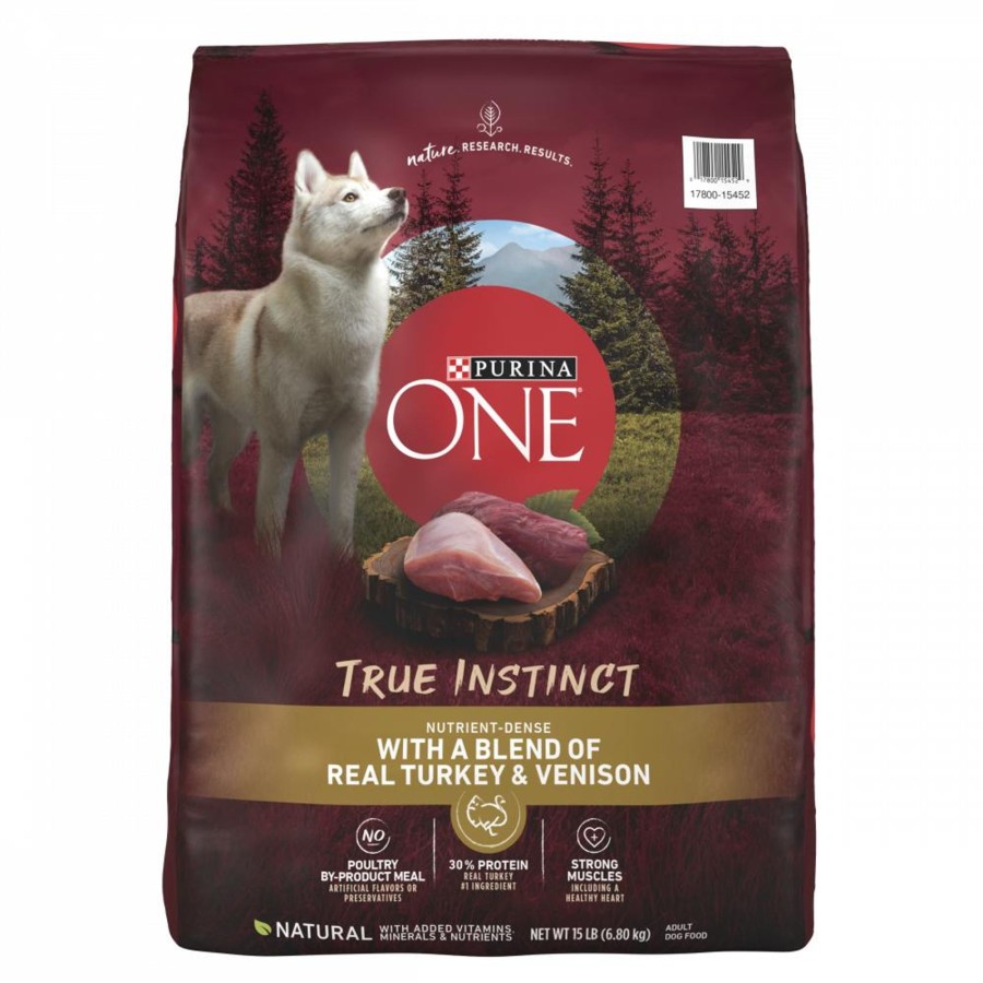 Dog Purina ONE | Purina One Smartblend True Instinct Turkey & Venison Dry Dog Food