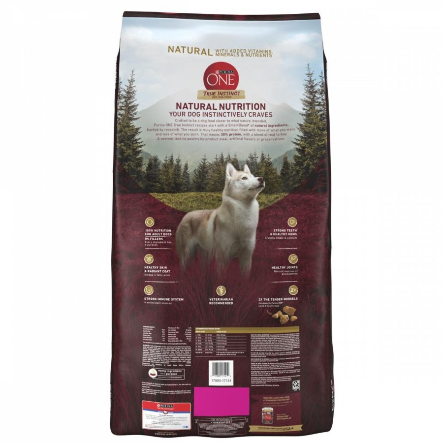 Dog Purina ONE | Purina One Smartblend True Instinct Turkey & Venison Dry Dog Food