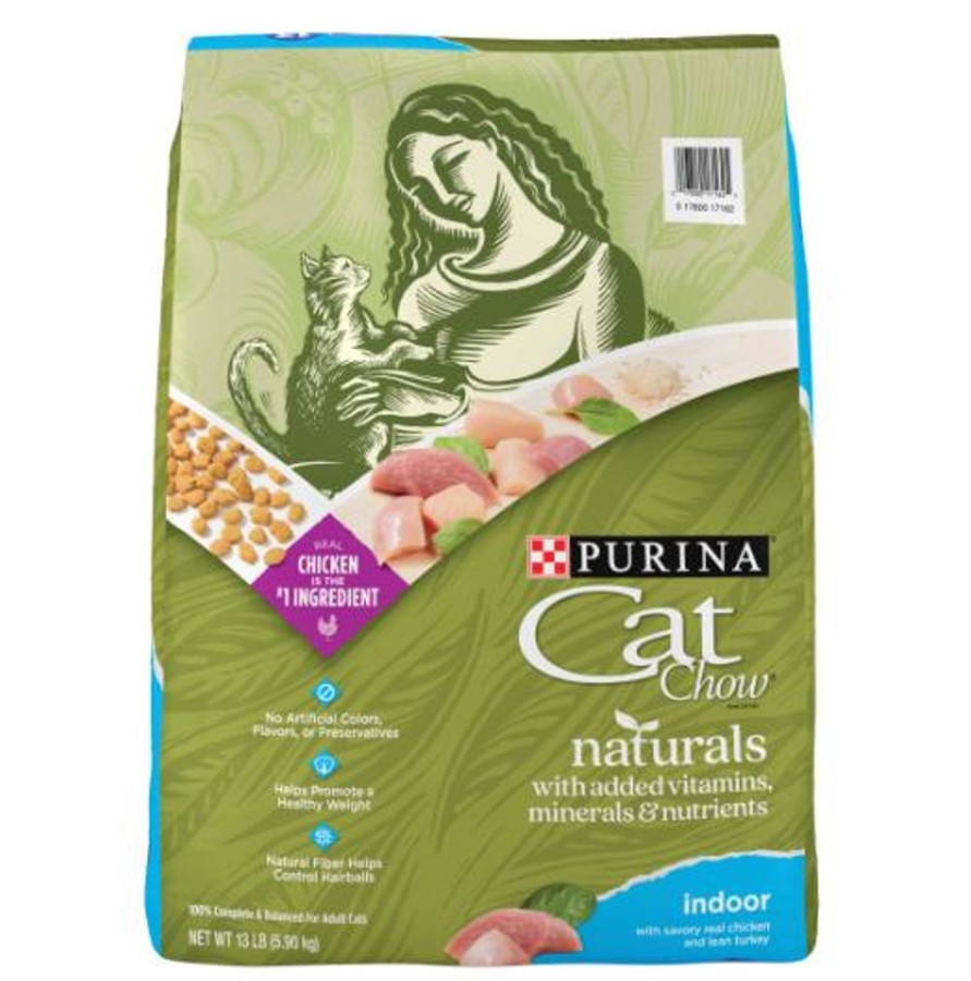 Cat Purina Cat Chow Dry Food | Purina Cat Chow Naturals Indoor Plus Vitamins & Minerals Dry Cat Food