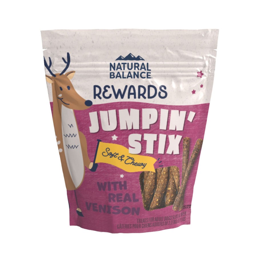 Dog Natural Balance | Natural Balance Rewards Jumpin' Stix With Real Venison Dog Treats