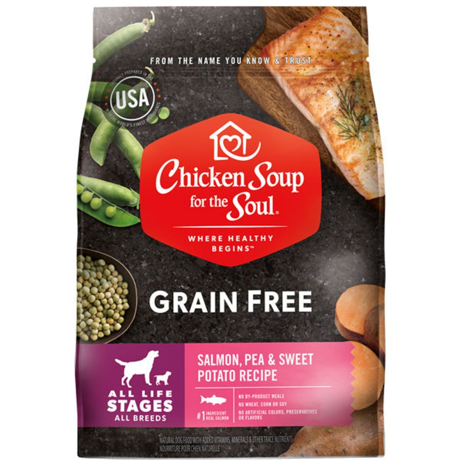 Dog Chicken Soup | Chicken Soup For The Soul Grain Free Salmon And Sweet Potato Dry Dog Food