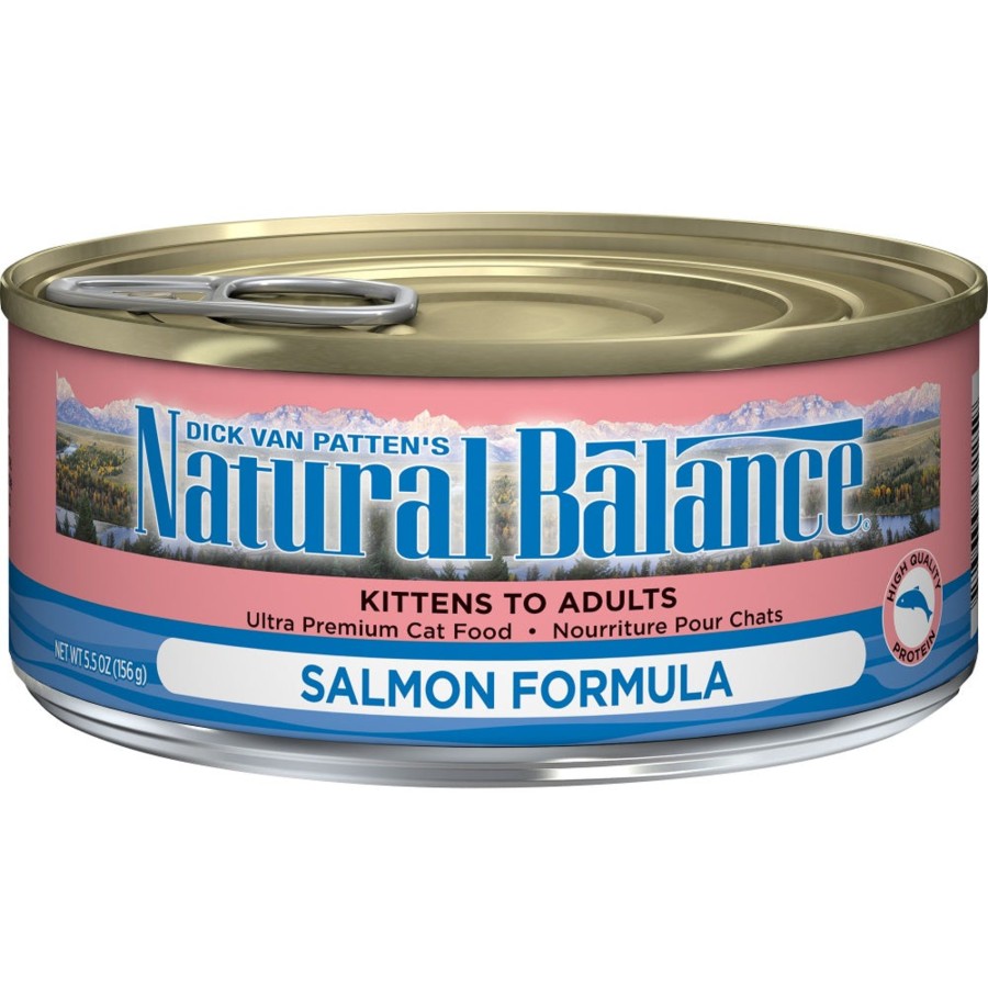 Cat Natural Balance Wet Food | Natural Balance Original Ultra Salmon Recipe Canned Wet Cat Food