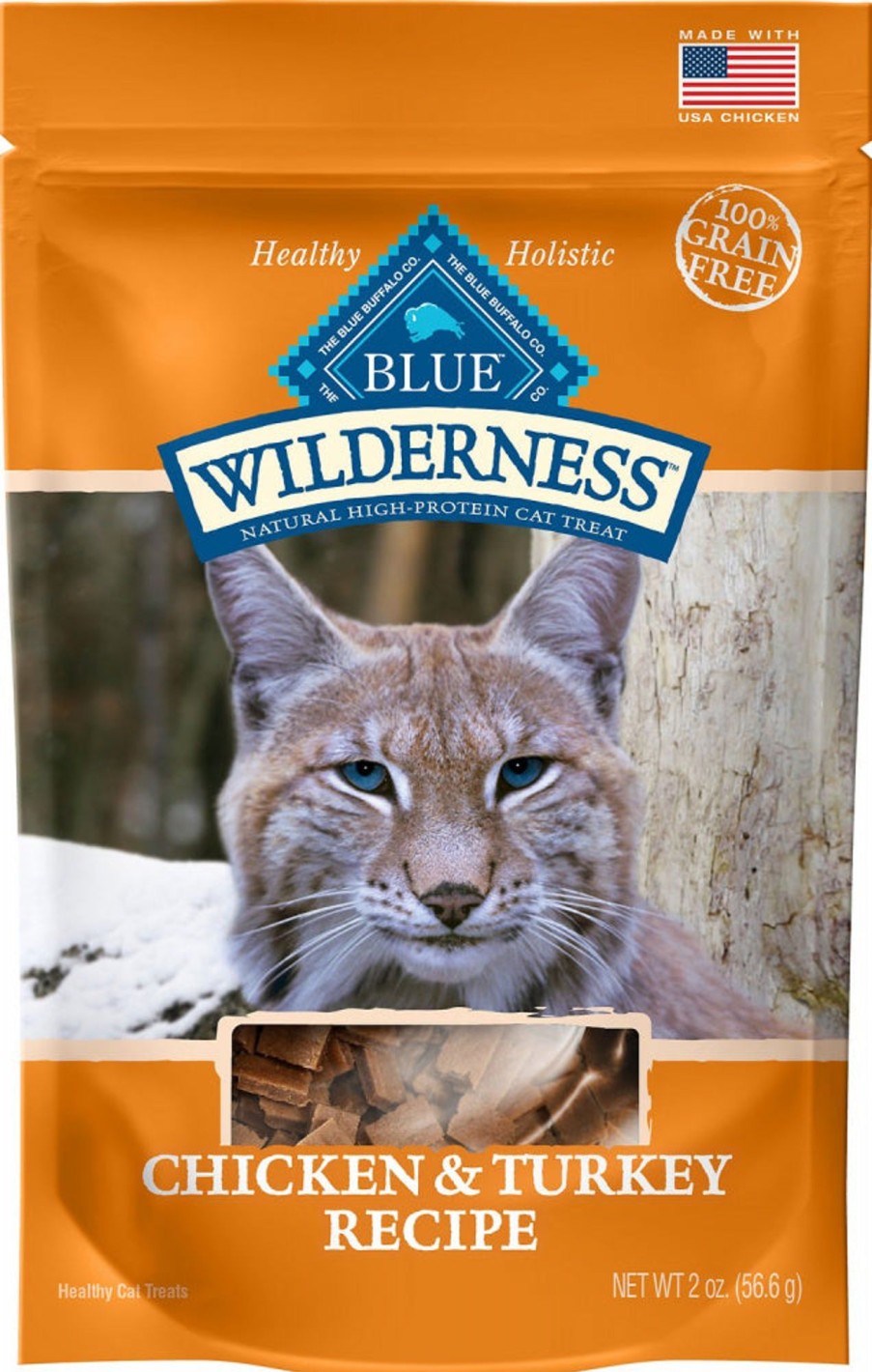 Cat Blue Buffalo | Blue Buffalo Wilderness Chicken & Turkey Cat Treats