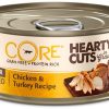 Cat Wellness Wet Food | Wellness Core Natural Grain Free Hearty Cuts Indoor Chicken And Turkey Canned Cat Food