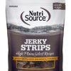 Dog NutriSource | Nutrisource High Plains Select Jerky Strips 90% Beef, Salmon, & Turkey Grain Free Jerky Dog Treats