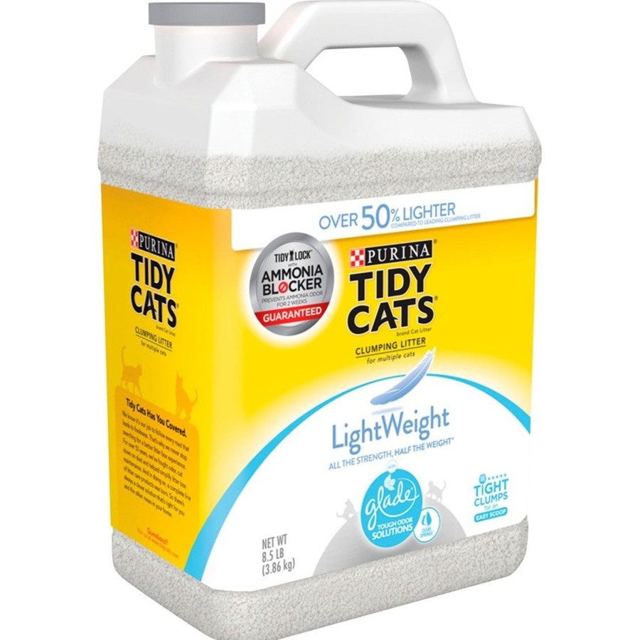 Cat Tidy Cats | Tidy Cats Clear Springs Scent Lightweight Glade Tough Odor Solutions Clumping Cat Litter